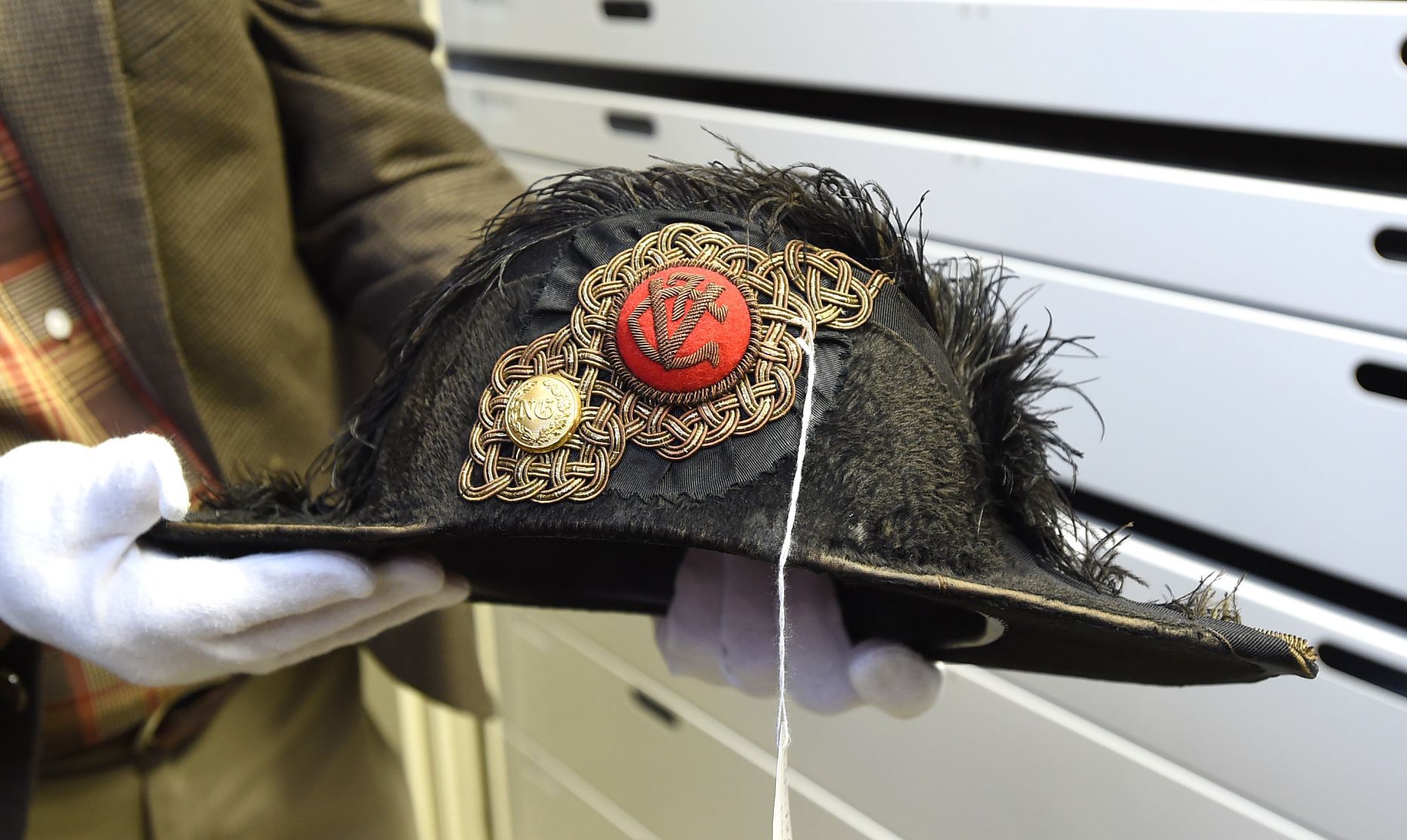 Museum militia hat